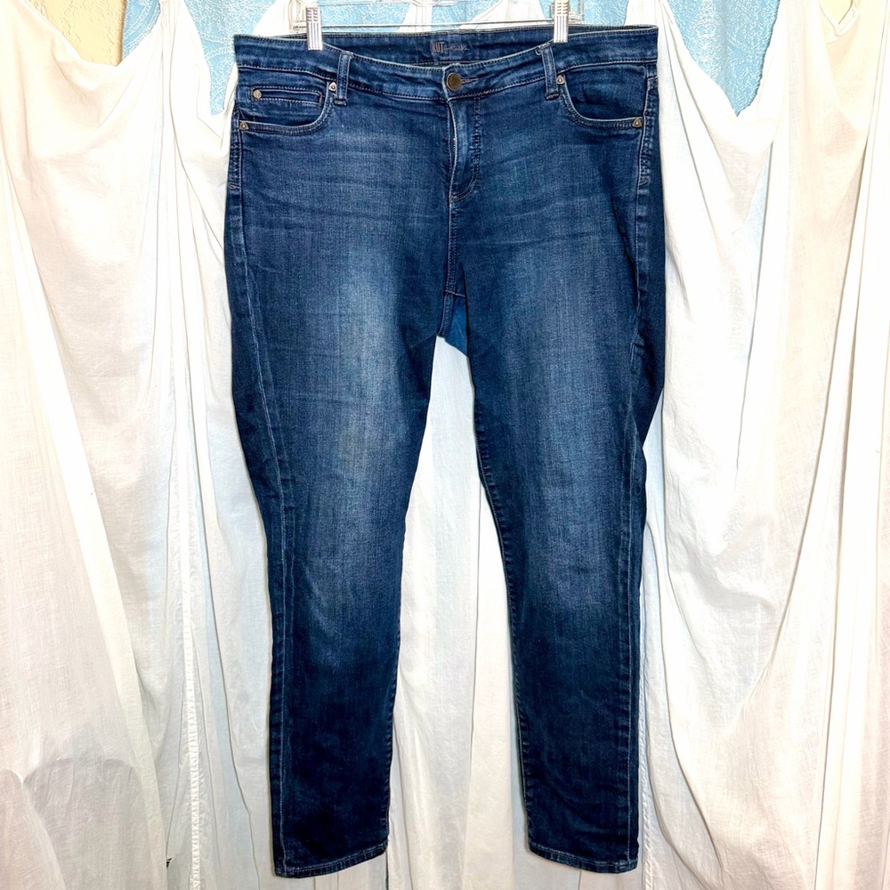 Kut from the Kloth Dark Wash Skinny Jeans
